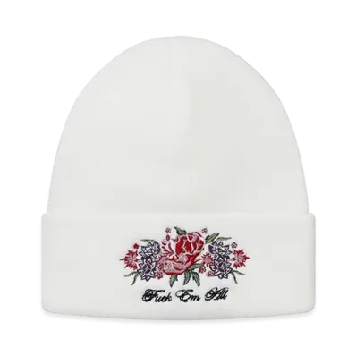 Supreme Centerpiece Beanie "White"