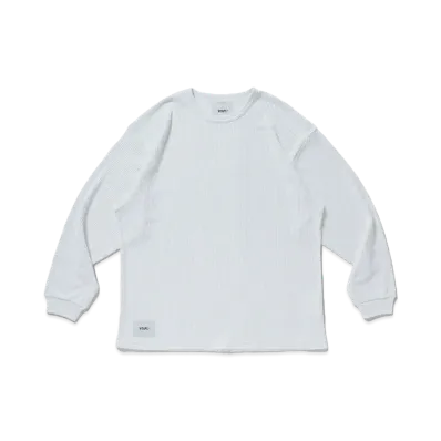 WTAPS Waffle / LS / Ctpl. Regular "White"