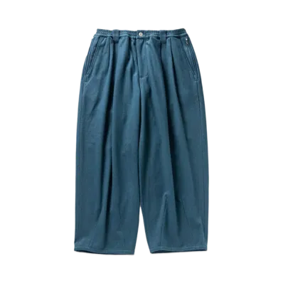 TIGHTBOOTH Wool Baggy Slacks "Dark Blue"