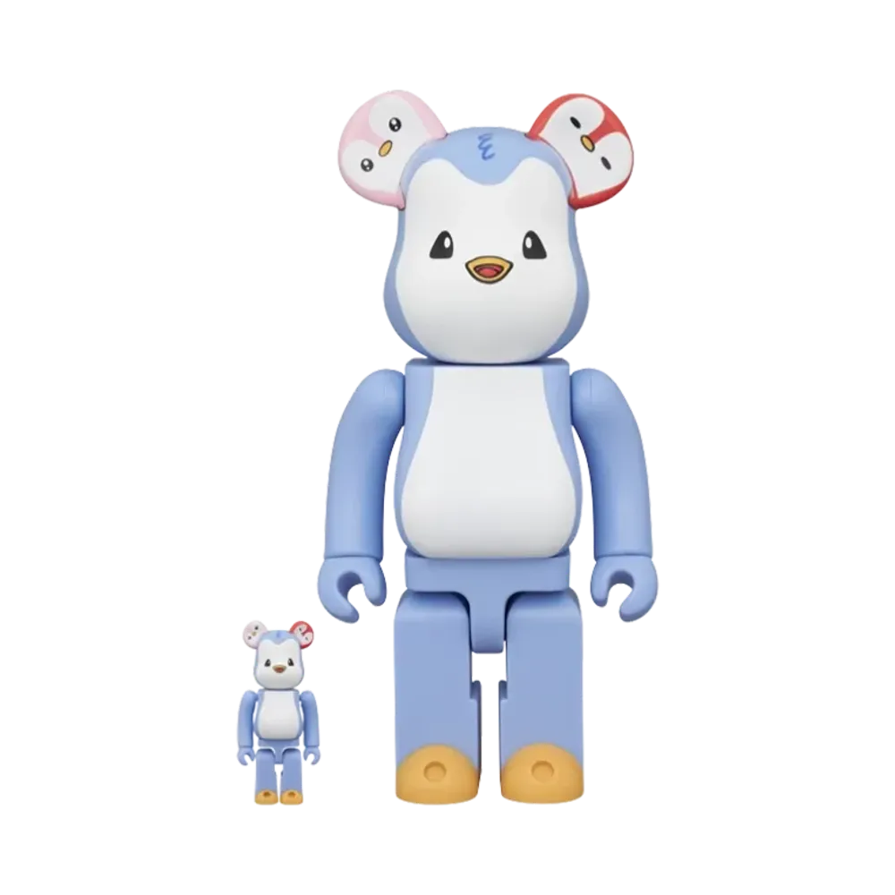 MEDICOM TOY "BEARBRICK" Pudgy Penguins 100% & 400%