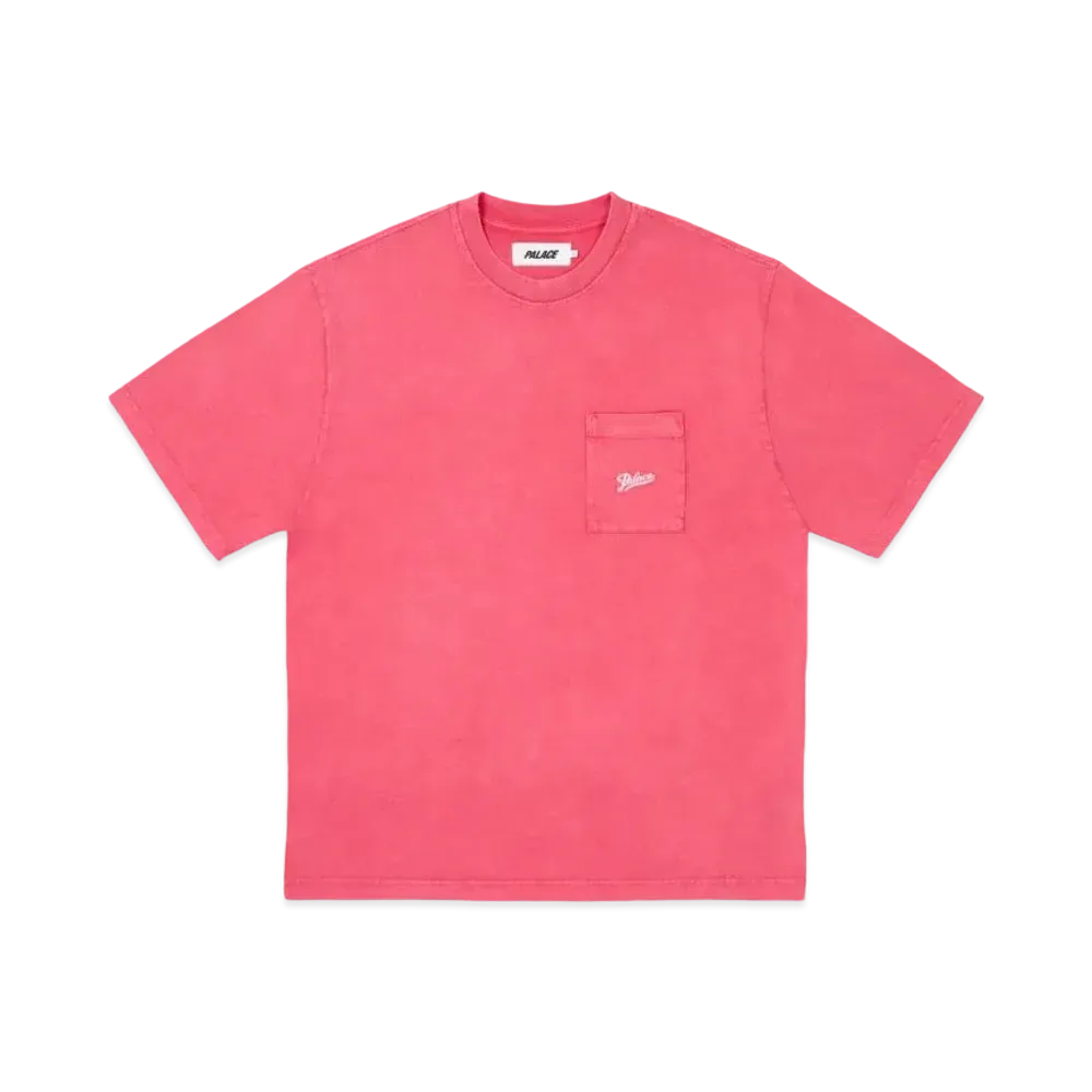 PALACE Easy Pocket T-Shirt "Berry Red"