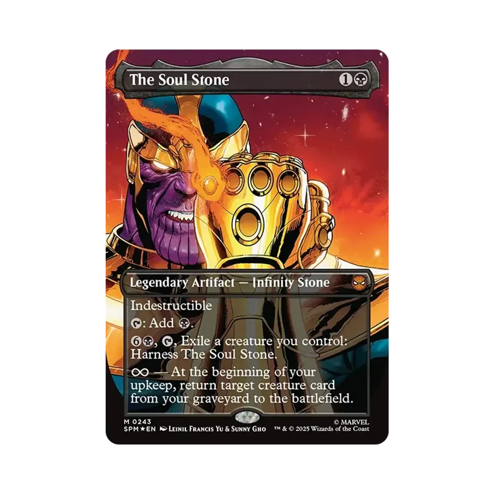 The Soul Stone M :Foil :ボーダーレス版 [SPM 0243]【英語版