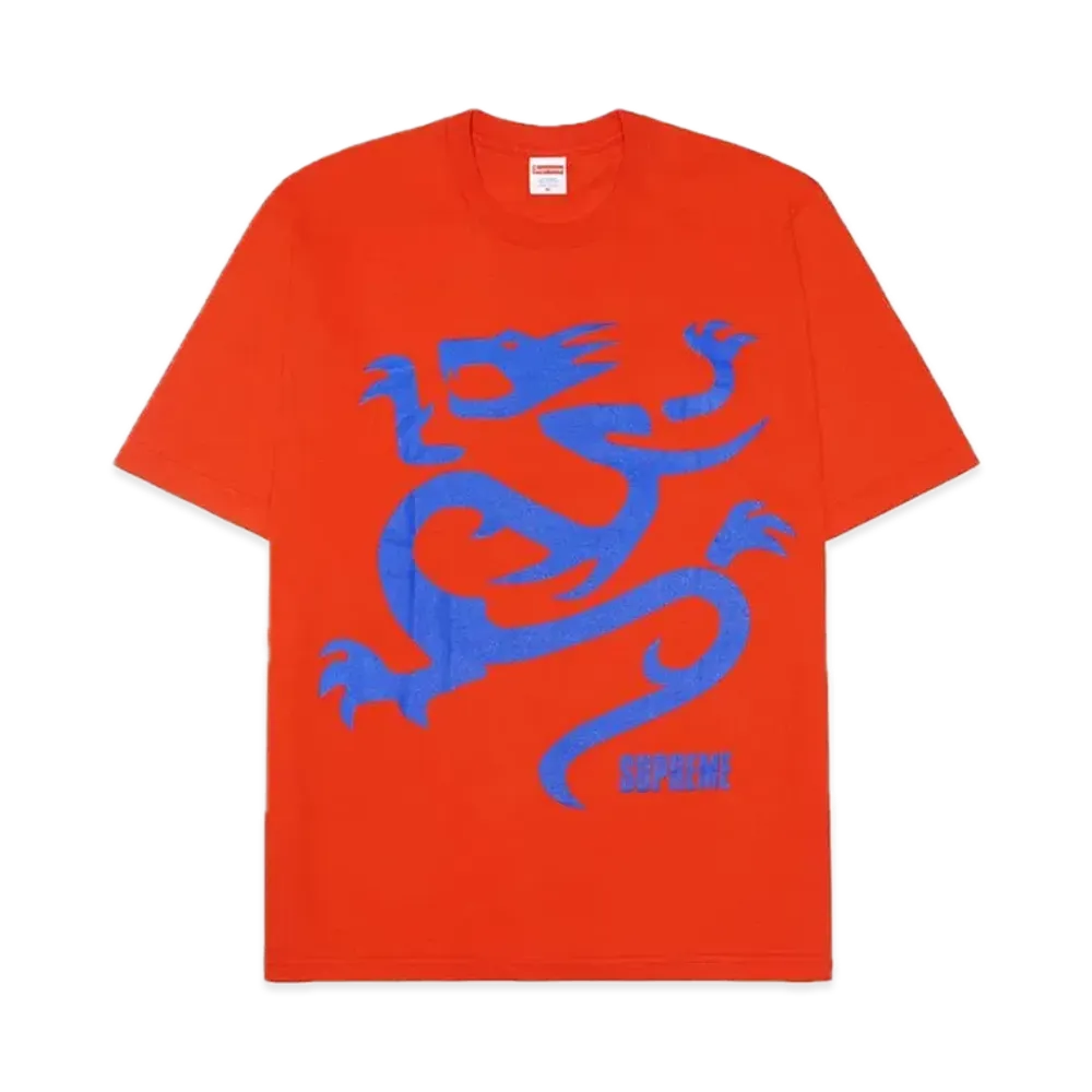 Supreme Mobb Deep Dragon Tee "Tomato"