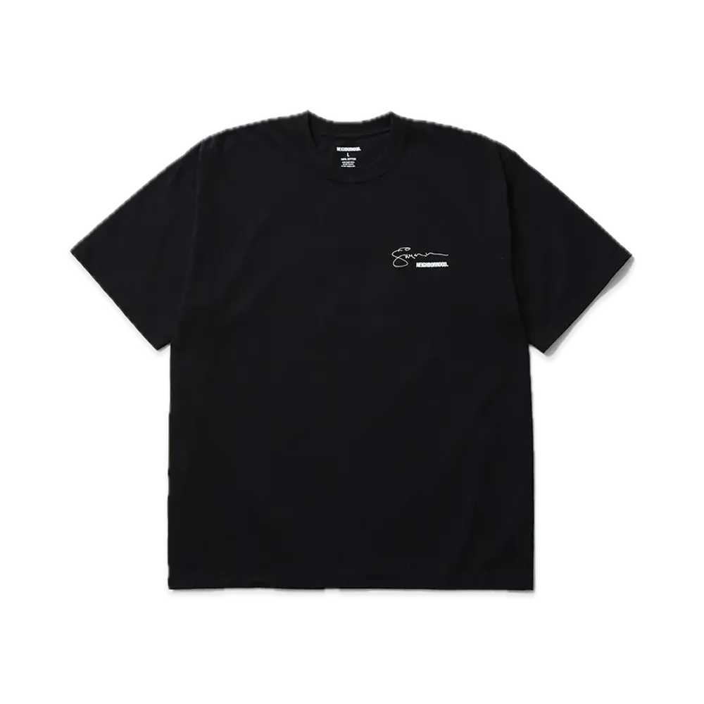 NEIGHBORHOOD x PAUL SIMONON Tee SS-2 "Black"