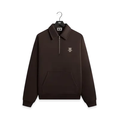 Kith Quarter Zip Popover Sweatshirt "Kindling"