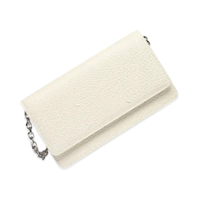 Maison Margiela 4-Stitch Chain Wallet "Light Grey"