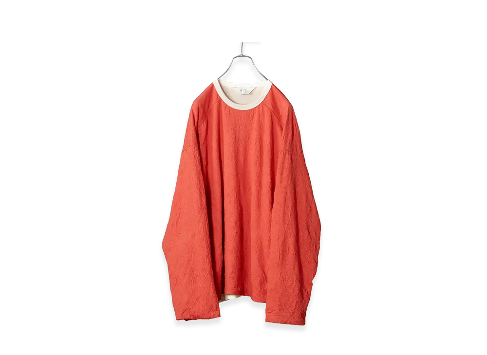 ANCELLM Double Layer LS T-Shirt "Red"