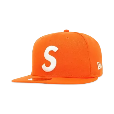 Supreme Screw Ball S Logo New Era "Orange"