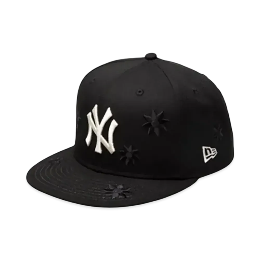 NEW ERA 59Fifty Flower Embroidery New York Yankees "Black"