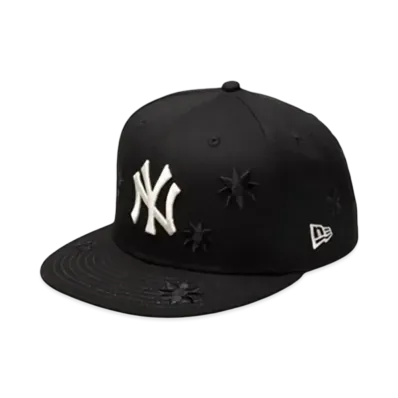 NEW ERA 59Fifty Flower Embroidery New York Yankees "Black"