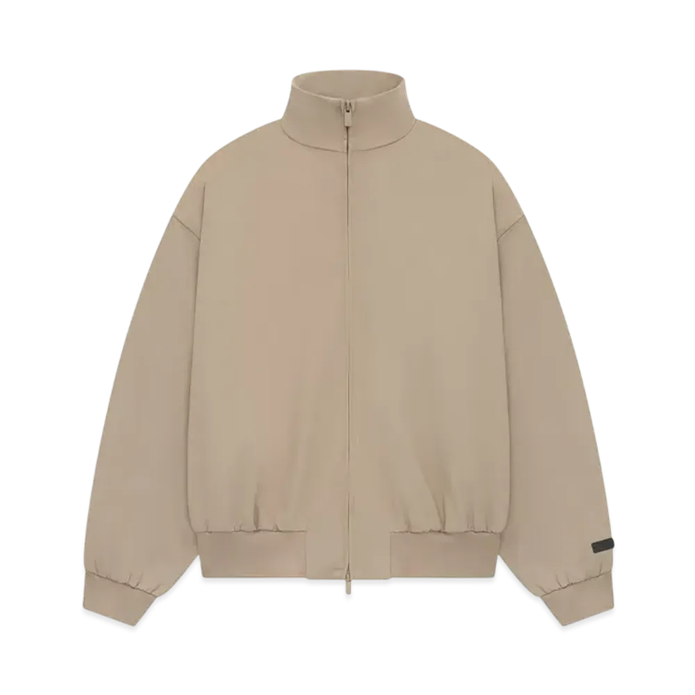 FEAR OF GOD Essentials Bonded Nylon Bomber Jacket "Desert Sand"