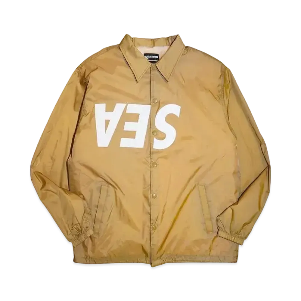 WIND AND SEA x GOD SELECTION XXX Coach Jacket "Beige"