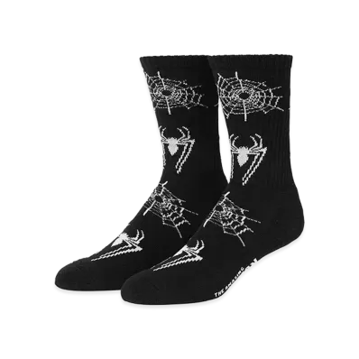 HUF x Spider-Man Crew Socks "Black"
