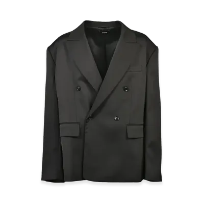 BREATH Oversize Double Jacket "Black"