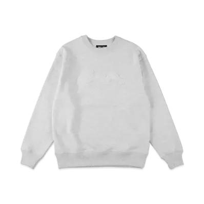 WIND AND SEA Heptagon Logo Crewneck Sweatshirt "Ash"