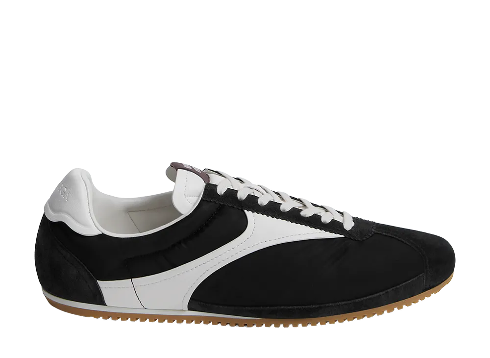 Bottega Veneta Shot Sneakers "Black/Alabaster"