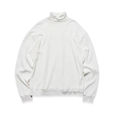 uniform experiment Waffle Highneck Top "White"