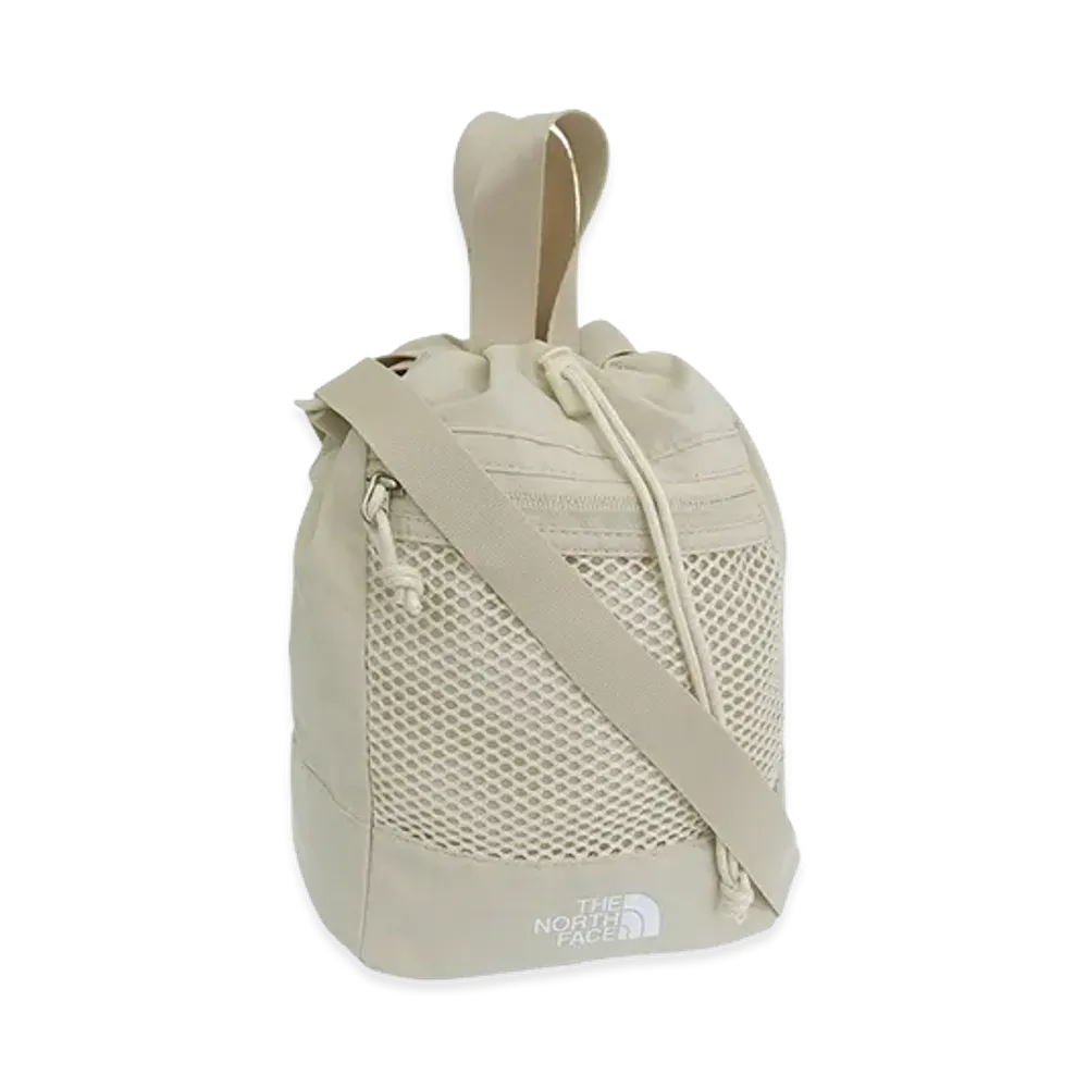 The North Face Linden Mesh Bucket Bag Mini "White"