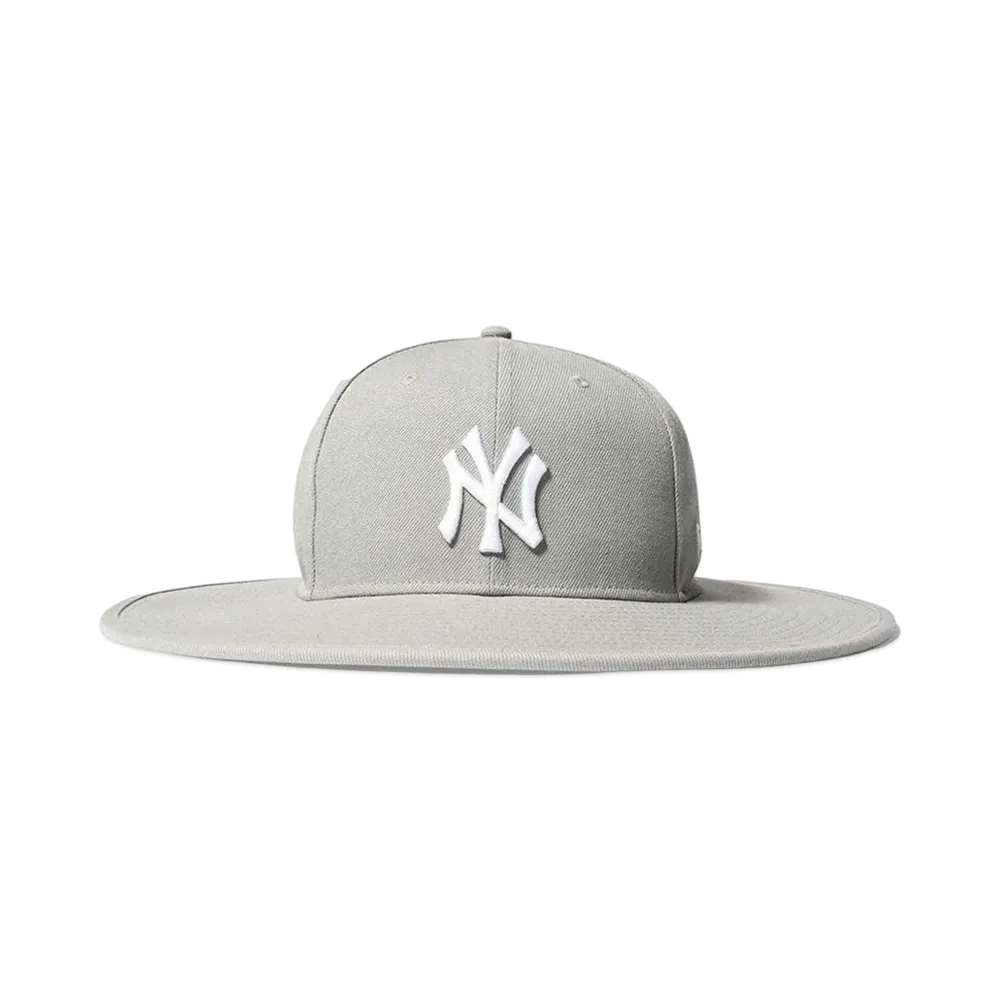 HOME GAME NEW YORK YANKEES CO FITTED LONGBRIM HAT "GRAY"
