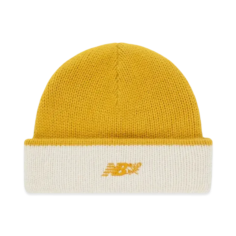 Aime Leon Dore x New Balance 997 Two Tone Wool Beanie "Yellow"