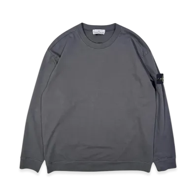 Stone Island Heavy Cotton Jersey "Grey"