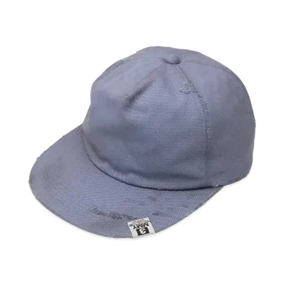 Maison MIHARA YASUHIRO Damaged Canvas Big Cap "Blue"
