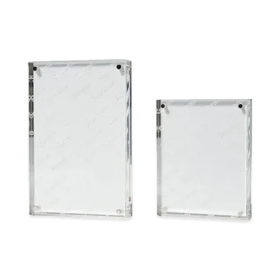 Supreme Acrylic Photo Frame (Set of 2) "Clear"