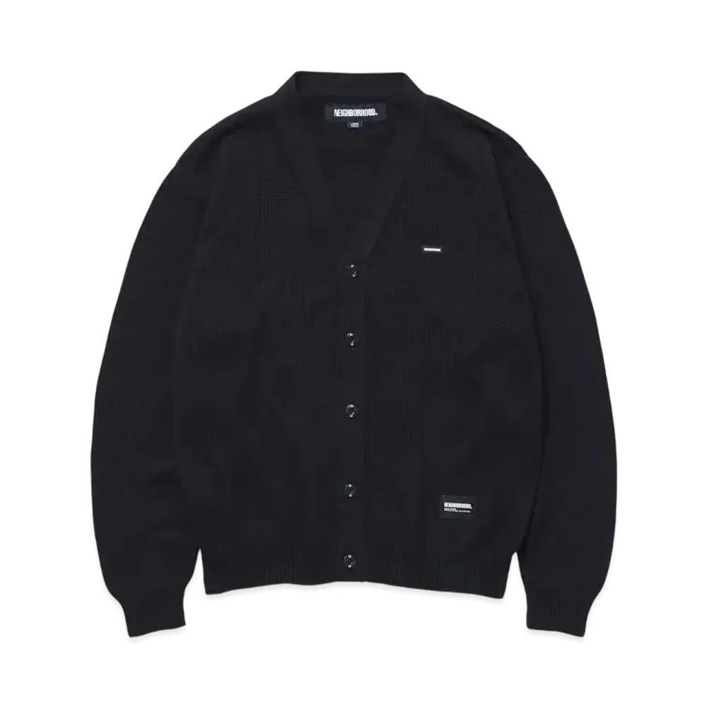 NEIGHBORHOOD Plain Cardigan "Black"