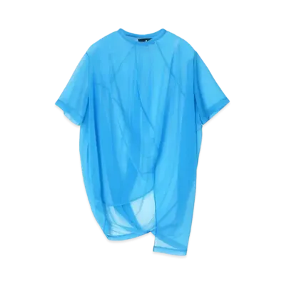 ANREALAGE Ball Rayon Tee "Blue"