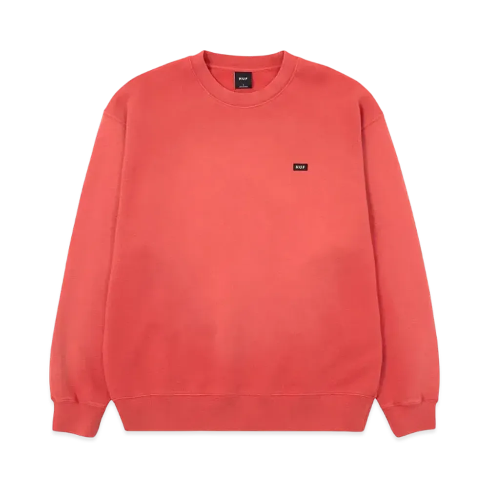 HUF Classic Fleece Crew "Red"