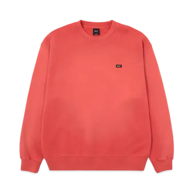 HUF Classic Fleece Crew "Red"