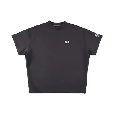 WIND AND SEA WDS-ES Cardboard S/S Tops "Charcoal"