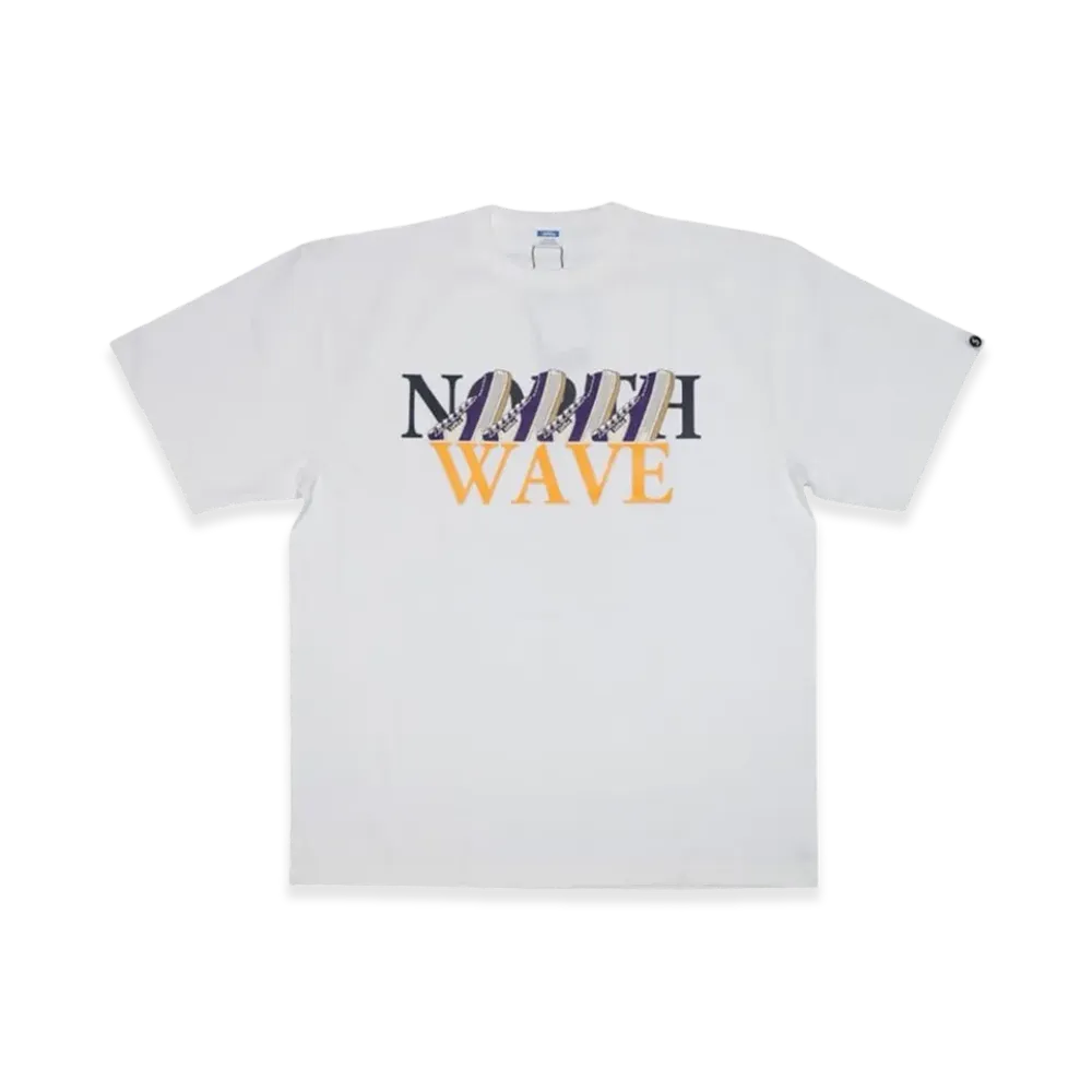 SAPEur x northwave Wave S/S Tee "Purple/White"
