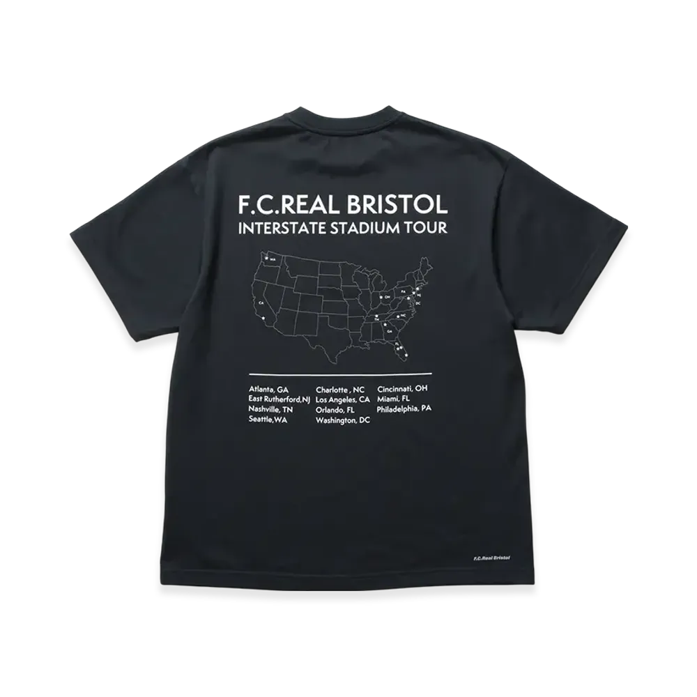 F.C.Real Bristol Interstate Stadium Tour S/S Tee "Black"