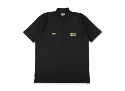 WIND AND SEA Golf Mock Neck S/S Tee "Black"