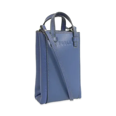 FURLA Miastella Mini Vertical Crossbody "Blue"