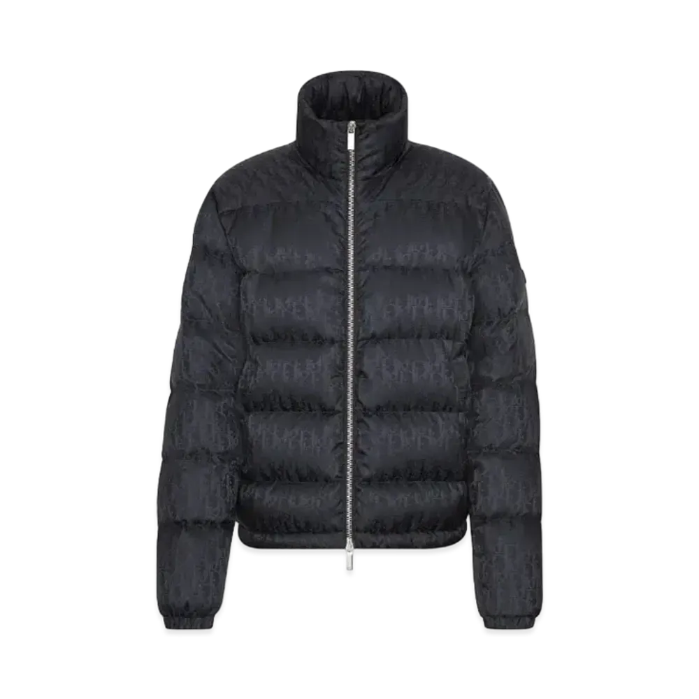 Dior Dior Essentials Dior Oblique Down Jacket Technical Jacquard "Black"