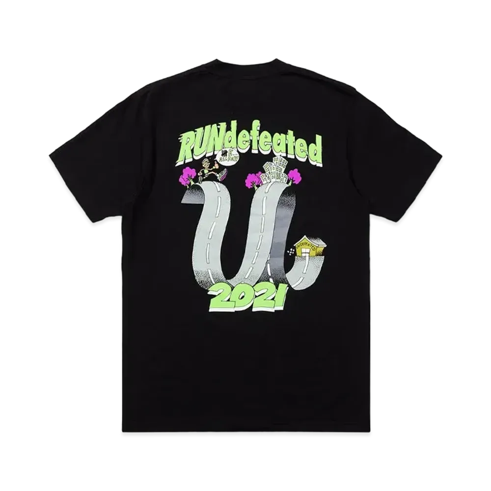 UNDEFEATED RUN 2021 S/S TEE - 80257 "Black"