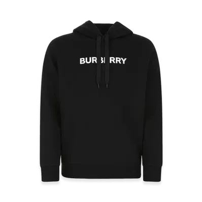 Burberry Cotton Sweatshirt "Black"