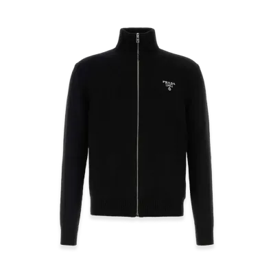 PRADA Cashmere Cardigan "Black"
