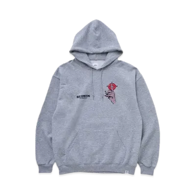 BEDWIN & THE HEARTBREAKERS L/S HOODED SWEAT "TRENT"