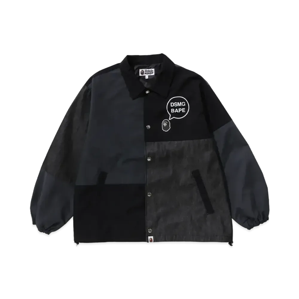 A BATHING APE x Dover Street Market Coach Jacket "Black"