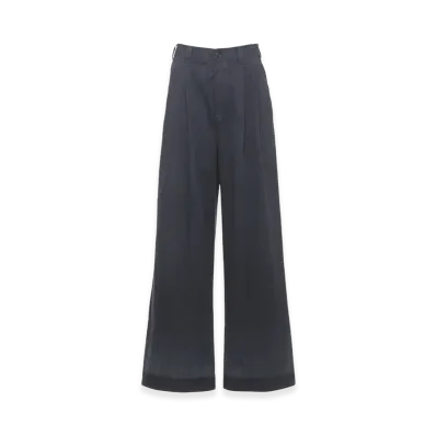 Maison Margiela Women's Trousers "Blue"