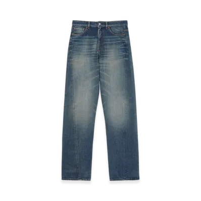 MM6 Maison Margiela Men's Wide Leg Jeans "Blue"