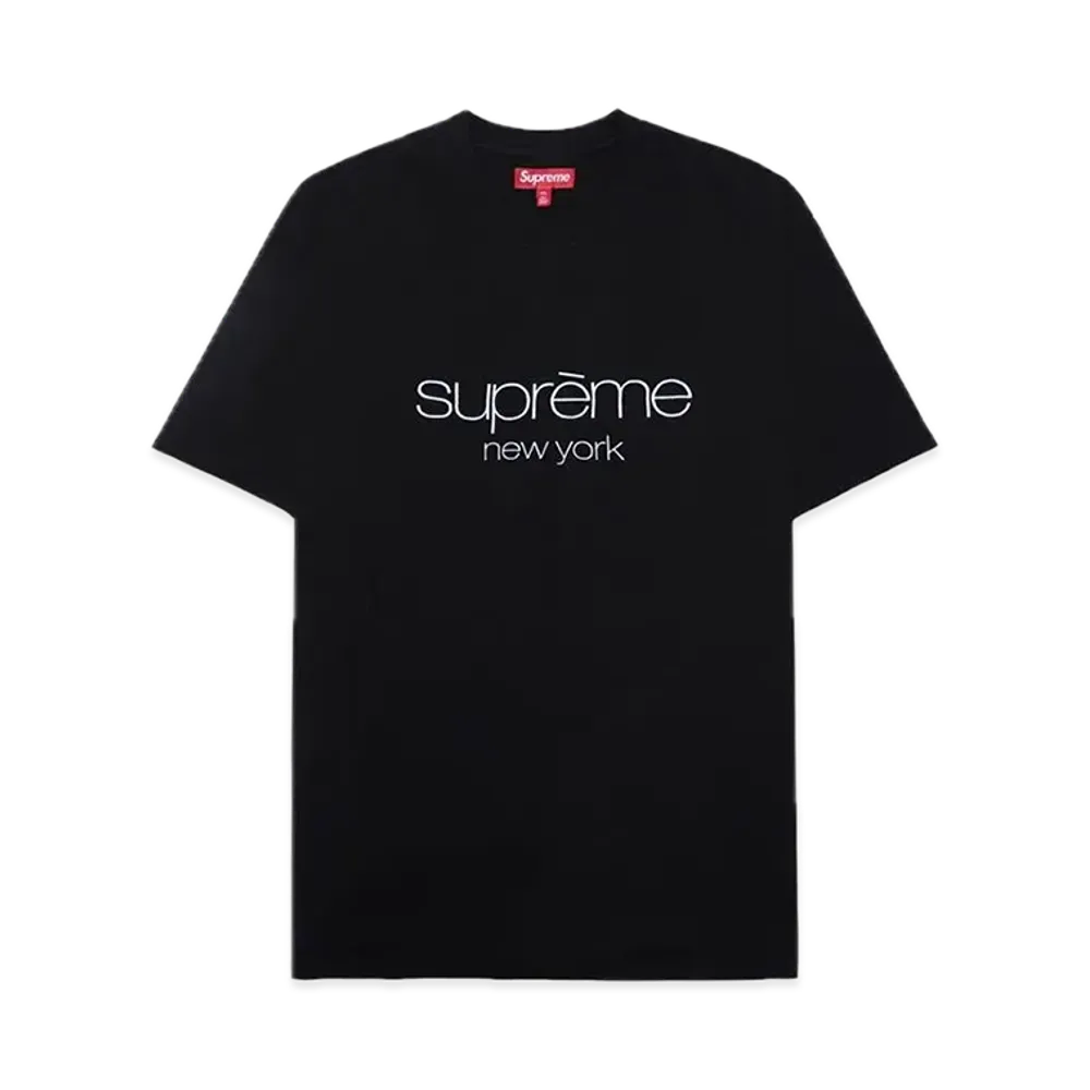 Supreme Classic Logo S/S Top "Black"