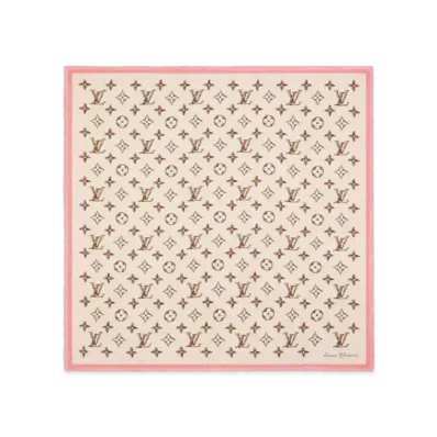 Louis Vuitton Monogram Flowers Shawl "Beige"
