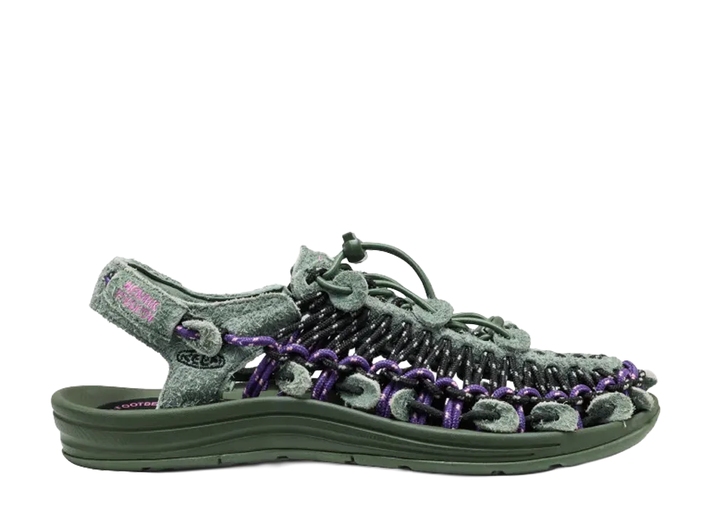 Henrik Vibskov x KEEN Uneek Leather "Green Spring"