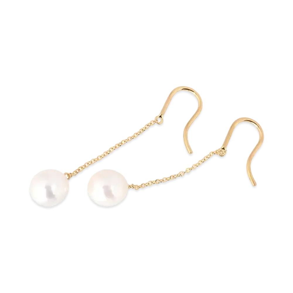Tiffany & Co By the yard Drop Pearl Pierce "Gold"