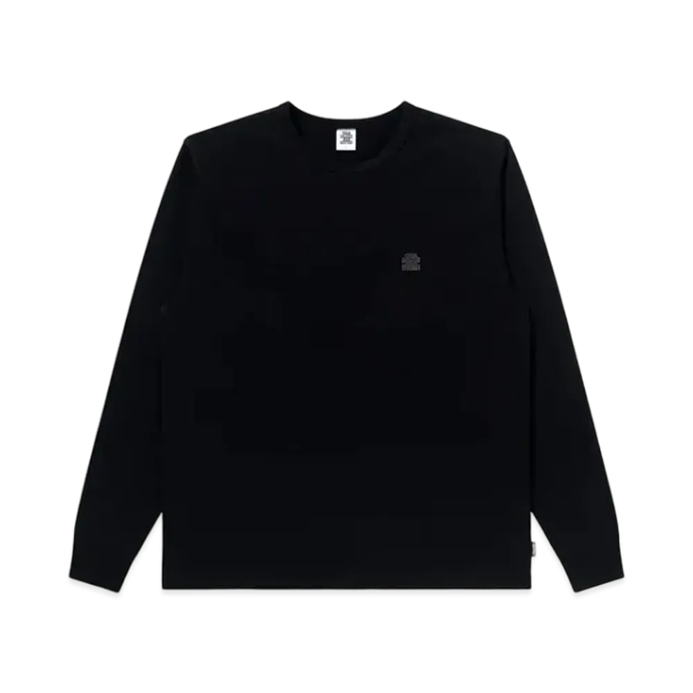 Black Eye Patch Small OG Label L/S Tee "Black"