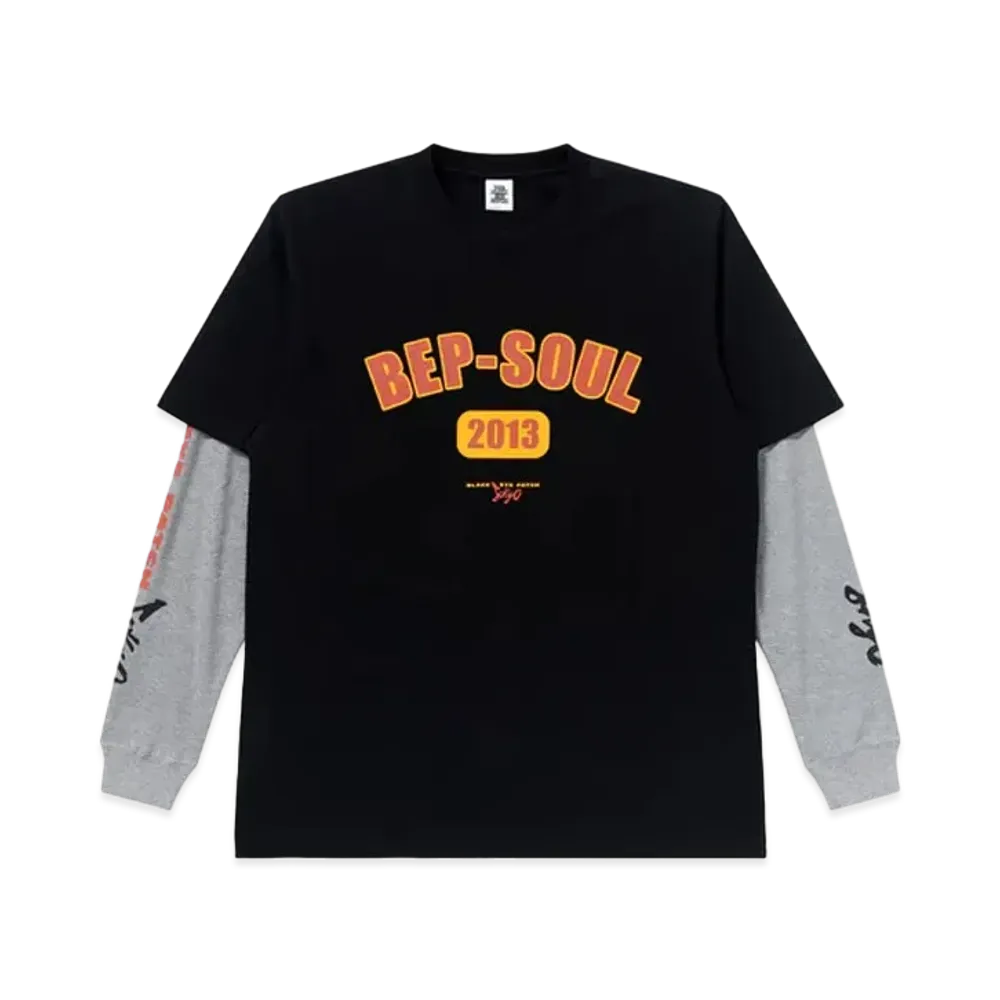 Black Eye Patch BEP Soul Layered L/S Tee "Black"